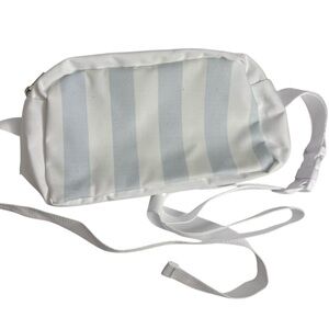 NWT Pickleball Belt bag Bum Bag Fanny Pack Light Blue & White Stripe NEW!!